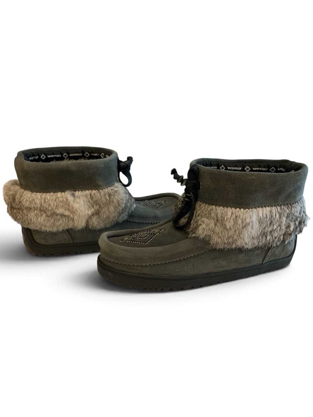 MANITOBAH Keewatin Suede Fur Boots